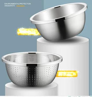 Rice Sieve Basin Food Salad Basin Bowl