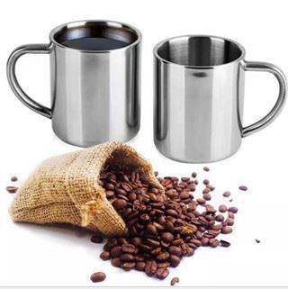 Double Stainless Steel Reusable Kettle Beverage Mug Water Milk Cup