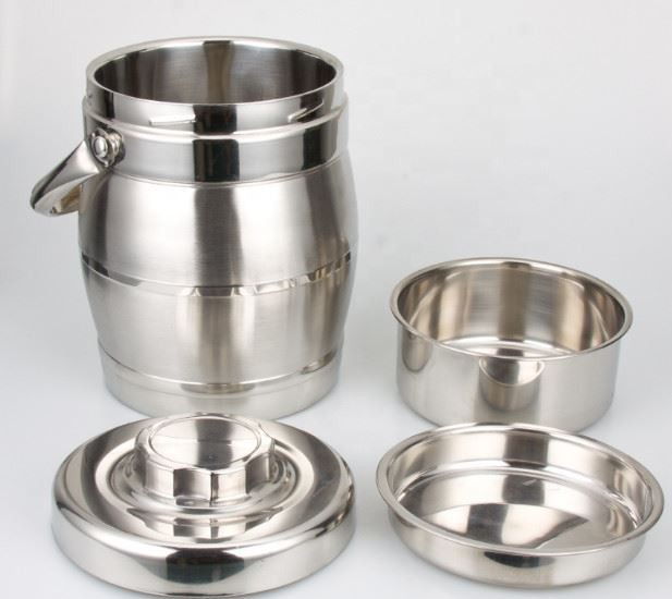 2 Layer Thermal Vacuum Stackable Food Carrier